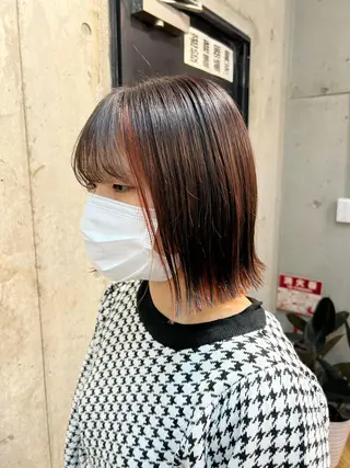 ショート カラー Ayaka🩰🎀 ガーリー/暖色♡のヘアスタイル