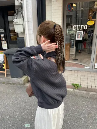 ロング fubuki🪷 似合わせカットカラーのヘアスタイル
