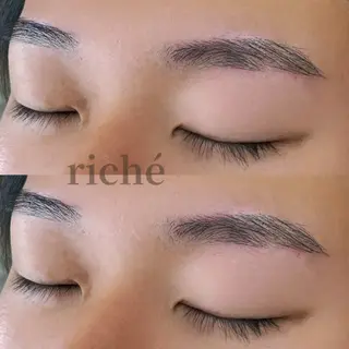 アイブロウ riche akariのマツエク・マツパデザイン