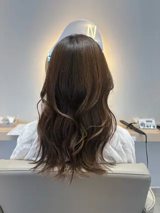 ロング カラー レイヤー/透明感/髪 質改善/メンズ/佐藤のヘアスタイル