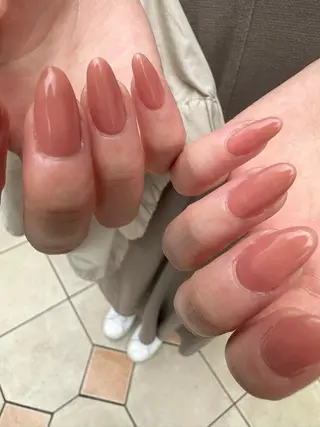 ロング カラー ヘアアレンジ キッズ ネイル マツエク・マツパ アイブロウ 福田 加奈のネイルデザイン