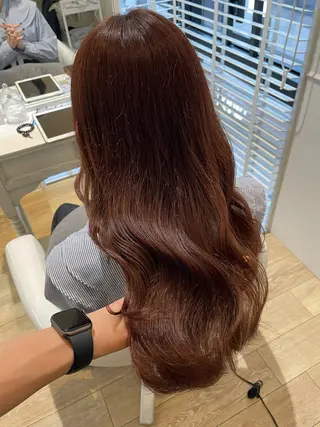 ロング カラー ✨似合わせstyle ✨mei🦋のヘアスタイル