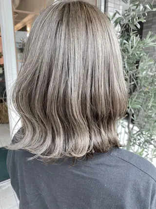 ミディアム カラー 増子 幹樹のヘアスタイル