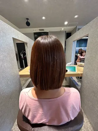 ショート Moana大宮店所属・石坂駿伍/縮毛矯正/ ストレート/髪質改善のヘアスタイル