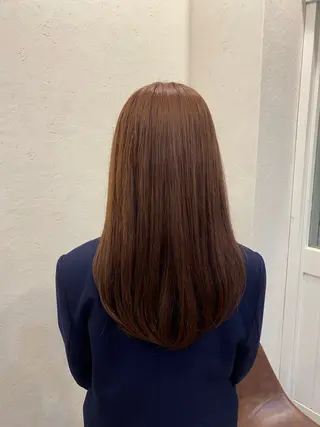 セミロング 透明感カラー /Kanon️🫧のヘアスタイル