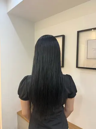 カラー La fith hair charme 渋谷店【ラフィス ヘアー シャルム】所属・🤎艶カラー/縮毛/ クルミ🤎のヘアスタイル