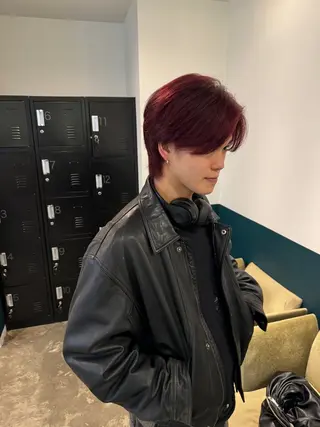 ショート カラー 聖斗 /ハイトーン/パーマのヘアスタイル