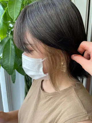 カラー 【店長】インナー指名 No.1戸塚優思のヘアスタイル