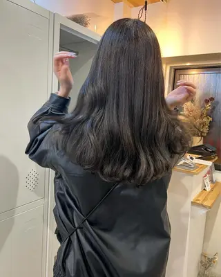 ロング カラー トレンドと似合わせ/ マンツーマン/西上楓のヘアスタイル