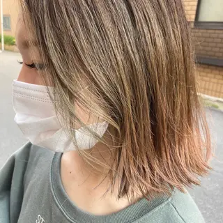 ミディアム NEWI 京橋 京橋【tomomi】のヘアスタイル