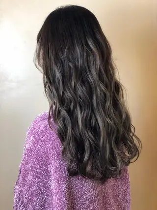 ロング カラー 長瀬 燎哉のヘアスタイル