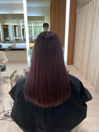 セミロング カラー ✨ダメージを感じない 美髪ヘア✨ 野口春貴のヘアスタイル