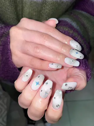 ネイル 細矢 咲花のネイルデザイン