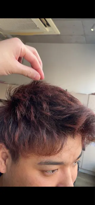 ショート カラー メンズ PERCUT所属・下北沢メンズ専門 美容師中島のヘアスタイル