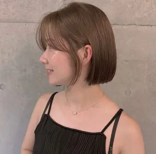 ショート カラー レイヤーカット/ルー ツカラー/EMIRIのヘアスタイル