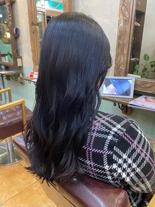 ロング 🎀ブリーチなし 透明感🎀yuhiのヘアスタイル