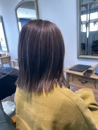 ミディアム カラー Felice Erikaのヘアスタイル