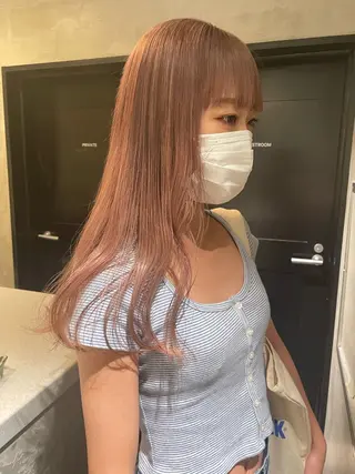 ロング カラー classic 新横浜所属・大人girly🛋️ 🤍yukakoのヘアスタイル