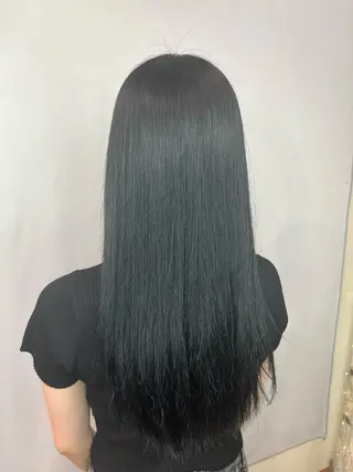 ロング カラー 💖しの💖韓国ヘア レイヤーカットのヘアスタイル