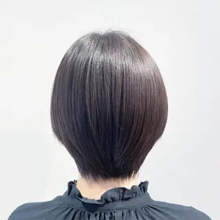 ショート 透明感カラー 板橋　島村美咲のヘアスタイル