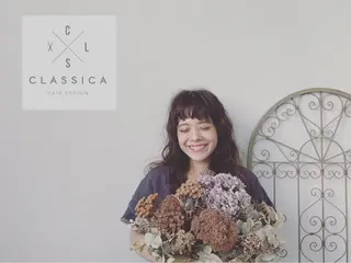 ロング カラー パーマ ネイル マツエク・マツパ 林 里美のヘアスタイル