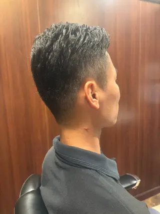 ショート メンズ 橋本 ゆりあのヘアスタイル