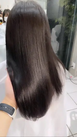 ロング パーマ 今井［透明感カラー 表参道/髪質改善］のヘアスタイル
