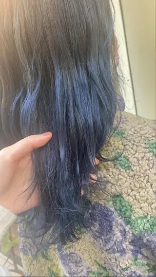 セミロング nico🏁 rihoのヘアスタイル