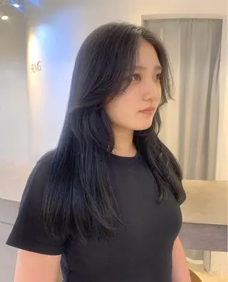 ロング morita yunaのヘアスタイル