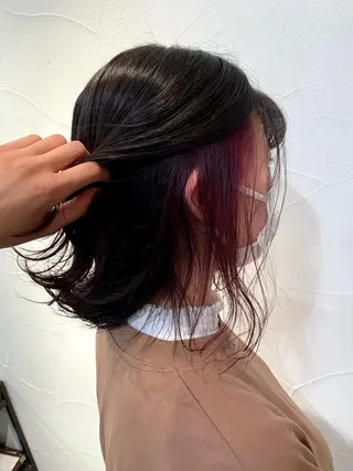 ミディアム カラー 即モテ×メンズヘア/ 表参道/MOMONEのヘアスタイル