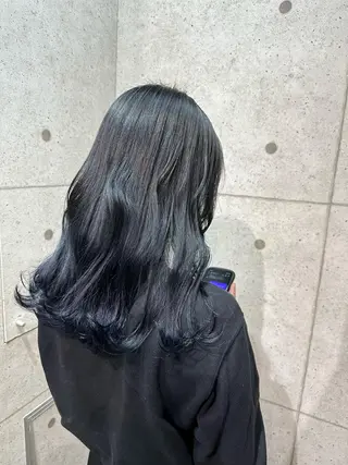 セミロング カラー 🌀メンズパーマ🌀 中島 日菜のヘアスタイル