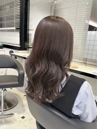 ロング カラー ヘアアレンジ 透明感ベージュ🪽 髪質改善🤎Rinのヘアスタイル