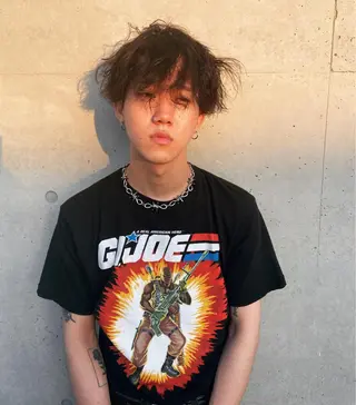 ショート パーマ メンズ 大内田 凌馬のヘアスタイル