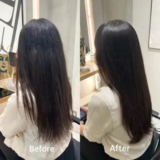 ロング 縮毛矯正/ブリーチ 🏖️MIREIのヘアスタイル
