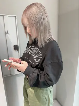 セミロング vivieりく /カットモデル募集中のヘアスタイル