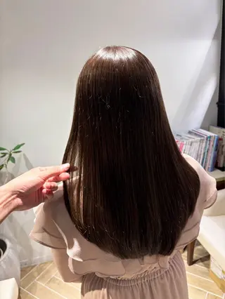 ロング backstage青山店所属・山中 あるのヘアスタイル