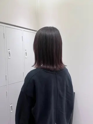 ミディアム Rosierbleu 道正のヘアスタイル