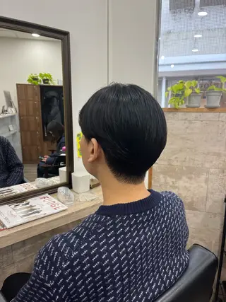 ショート 薮内 香保里のヘアスタイル
