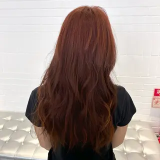 ロング カラー ✨うる艶/ブリーチ✨ 𝓡𝒖𝓷𝐚💋のヘアスタイル
