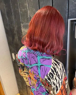 ミディアム カラー アティリー 西梅田のヘアスタイル