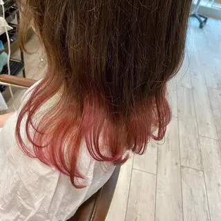 セミロング カラー イチカワ ミオ/ minim hairのヘアスタイル