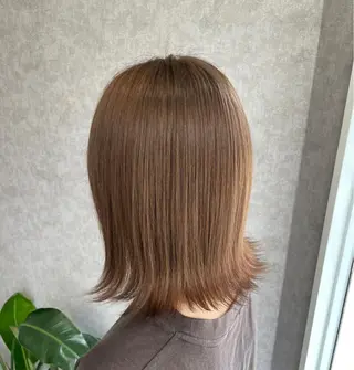 ミディアム カラー Taku /ケアハイトーンのヘアスタイル