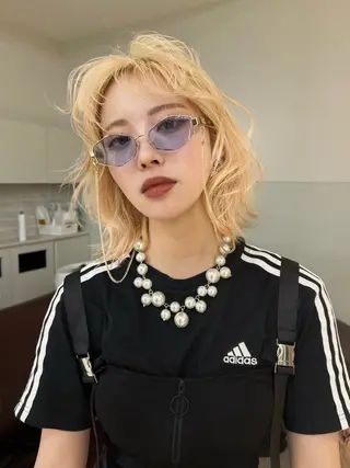 ショート カラー レイヤー専門家 ダブルカラー修のヘアスタイル