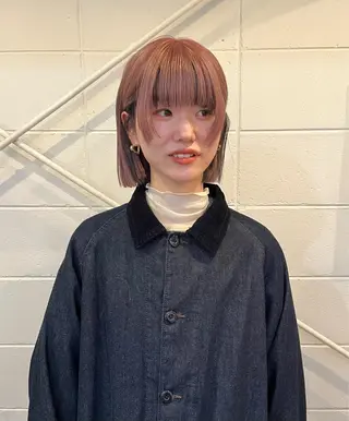 ミディアム iru所属・mi kiのヘアスタイル