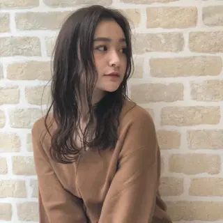 セミロング 冨木 雄斗のヘアスタイル