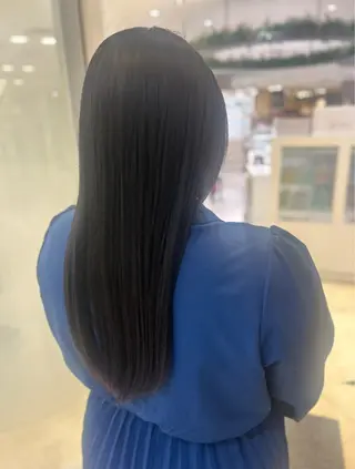 ロング 艶質改善/縮毛矯正 ササキナツミのヘアスタイル