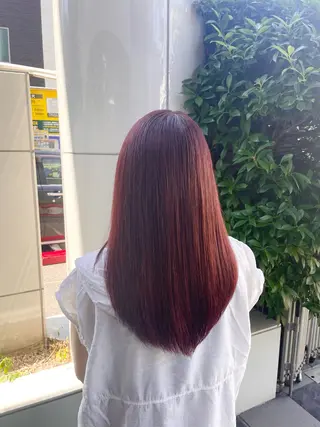 ロング カラー 高取 大将のヘアスタイル
