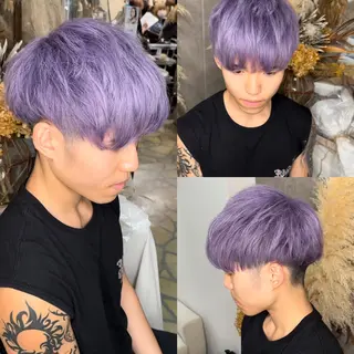 ミディアム Luanaメンズ 吉田のヘアスタイル