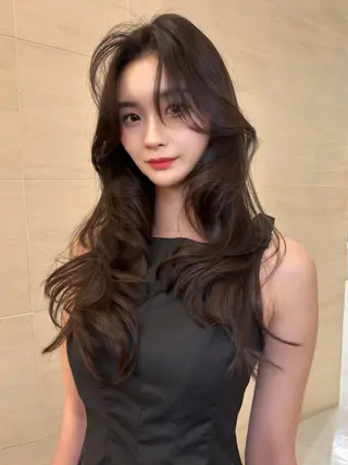 ロング カラー THE CHAINON AOYAMA所属・透明感／艶カラー🌟 YOSHIKIのヘアスタイル