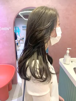 ロング LORENAO所属・ブリーチなしカラー♡ rinaのヘアスタイル